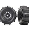 Traxxas Tires and wheels assembled glued Desert Racer wheels paddle tires foam inserts 2 -TIRES & WHEELS And RC PARTS Sales 8475
