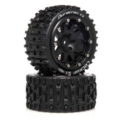 Duratrax Lockup ST Belted 2.8 2WD Mounted Rear Tires 2