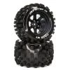 Duratrax FAZE MT 2.8 Mounted F/R Tires C2 14mm Black 2 -TIRES & WHEELS And RC PARTS Sales DTXC5566 A0 7G6DD3MN