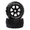 Duratrax Lockup X Belted Mounted Black 24mm Kraton 8S 2 -TIRES & WHEELS And RC PARTS Sales DTXC5586 A0 4JICNLIJ