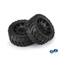 ProLine Masher X HP Belted MTD Raid Blk 24mm F/R -TIRES & WHEELS And RC PARTS Sales PRO1017610 A2 QPH0WIGF