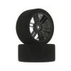 BSR Racing Drag Foam Tires Black 2 45mm Wide/68mm Diameter 30 Shore w/12mm Hex -TIRES & WHEELS And RC PARTS Sales bxrf4530d