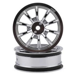 TIRES & WHEELS And RC PARTS Sales 19 ProLine AXIS 2.2" Drag Racing Front Wheels w/12mm Hex Chrome 2