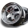 DS Racing 5 Spoke Tri Chrome -TIRES & WHEELS And RC PARTS Sales dsde 008a