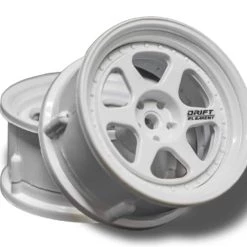 DS Racing 6 Spoke Tri White