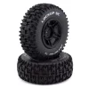 Duratrax Lockup SC 1/10 Mounted Slash Rear Tire Black 2 C2