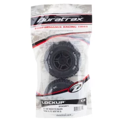Duratrax Lockup SC 1/10 Mounted Slash Rear Tire Black 2 C2 7 Duratrax Lockup SC 1/10 Mounted Slash Rear Tire Black 2 C2 -TIRES & WHEELS And RC PARTS Sales dtxc3671 2