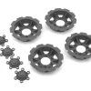 JConcepts Tracker Monster Truck Wheel Mock Beadlock Rings Silver 4 fits JCO3379 Dragon Wheels -TIRES & WHEELS And RC PARTS Sales jco2668 8