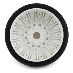 JConcepts Speed Claw Belted Tire Pre-Mounted w/Cheetah Speed-Run Wheel White 2 -TIRES & WHEELS And RC PARTS Sales jco3113 19 1