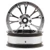 JConcepts Tactic Street Eliminator 2.2" Front Drag Racing Wheels 2 Chrome w/12mm Hex -TIRES & WHEELS And RC PARTS Sales jco3399c
