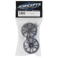 JConcepts Tactic Street Eliminator 2.2" Front Drag Racing Wheels 2 Chrome w/12mm Hex -TIRES & WHEELS And RC PARTS Sales jco3399c 3
