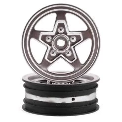 Losi 22S Drag Front Wheel Chrome 2