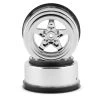Losi 22S Drag Rear Wheels Chrome 2 -TIRES & WHEELS And RC PARTS Sales los43046