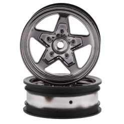Losi 22S Drag Front Wheel Black Chrome 2