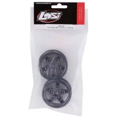 Losi 22S Drag Front Wheel Black Chrome 2 -TIRES & WHEELS And RC PARTS Sales los43049 2