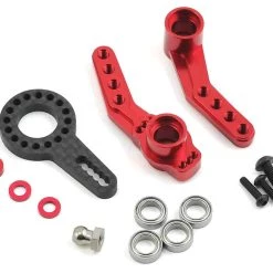 MST RMX 2.0 Aluminum Steering Arm Set Red