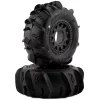 ProLine Dumont Paddle SC 2.2/3.0 MTD Raid Blk F/R -TIRES & WHEELS And RC PARTS Sales pro10185 10