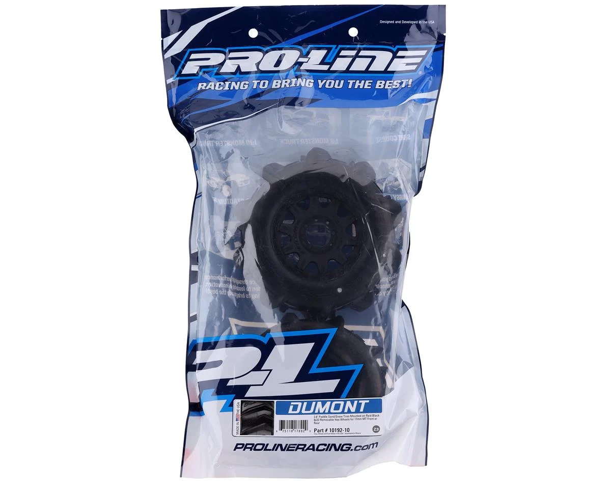 ProLine Dumont 3.8 Paddle MTD on Raid Blk 17mm F/R 7 ProLine Dumont 3.8 Paddle MTD on Raid Blk 17mm F/R - Image 5