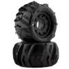 ProLine Dumont 2.8 Sand/Snow MTD Raid Blk Wheels F/R -TIRES & WHEELS And RC PARTS Sales pro10193 10