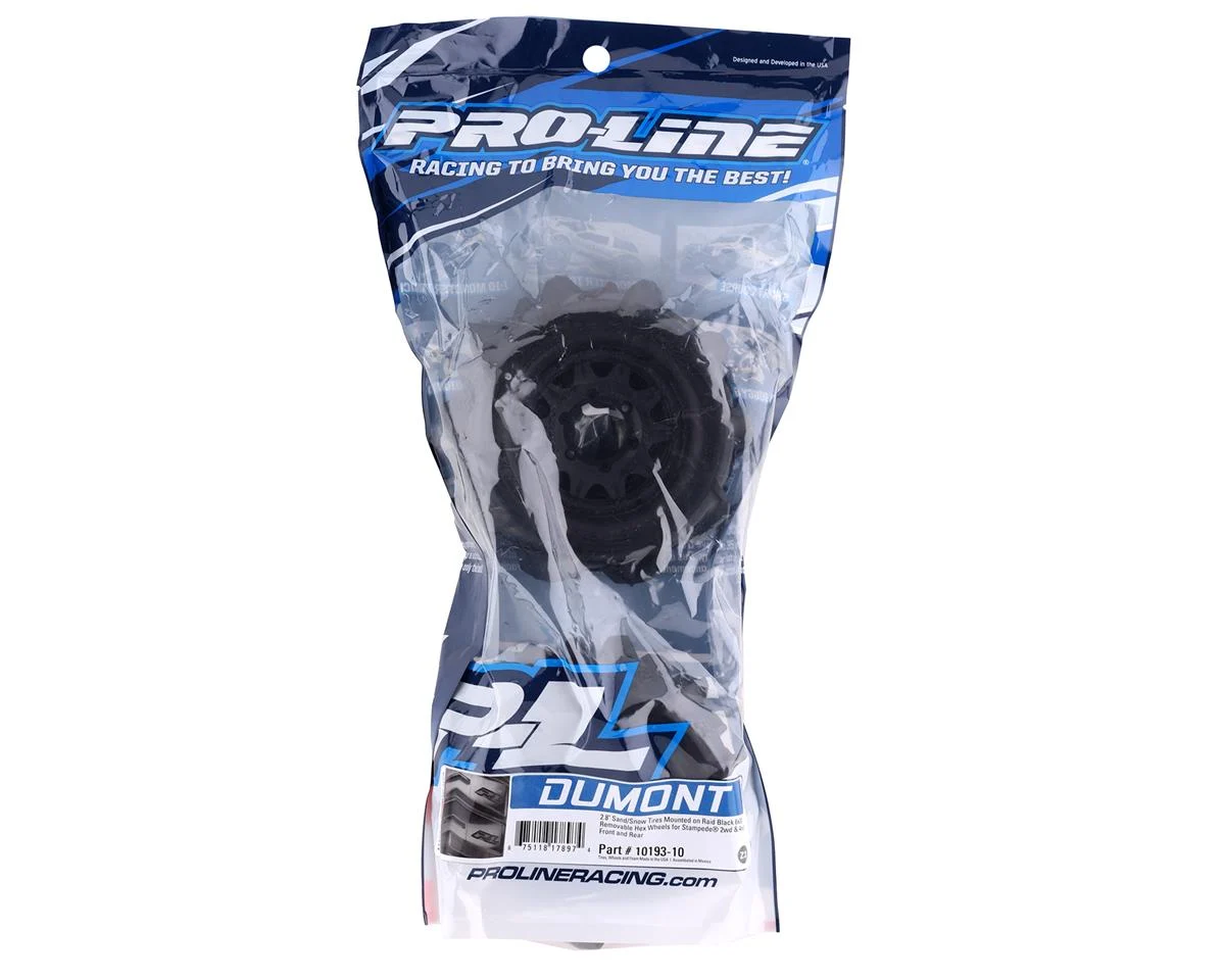 ProLine Dumont 2.8 Sand/Snow MTD Raid Blk Wheels F/R 7 ProLine Dumont 2.8 Sand/Snow MTD Raid Blk Wheels F/R - Image 5