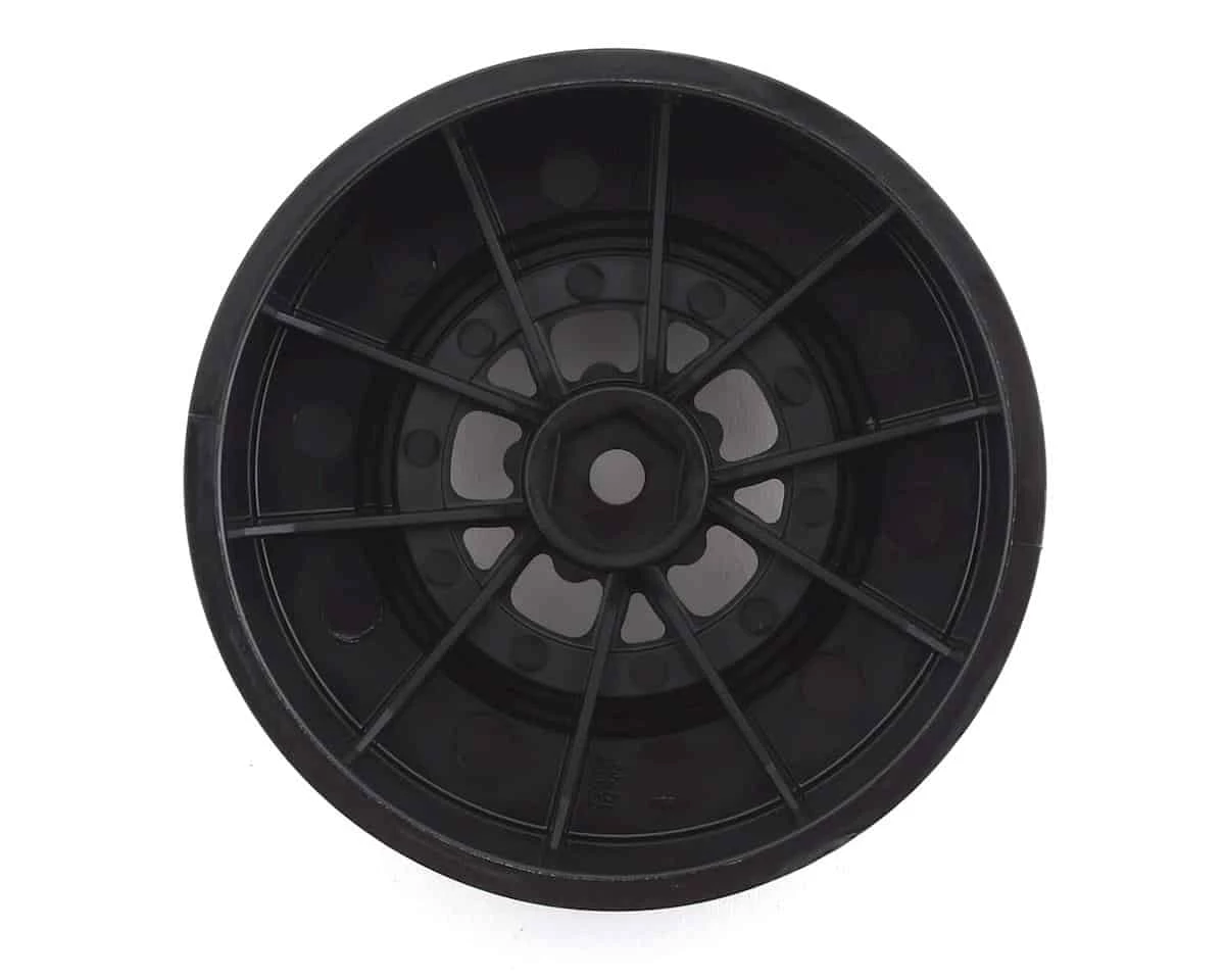 ProLine Pomona Drag Spec Rear Drag Racing Wheels 2 w/12mm Hex Black 4 ProLine Pomona Drag Spec Rear Drag Racing Wheels 2 w/12mm Hex Black - Image 2