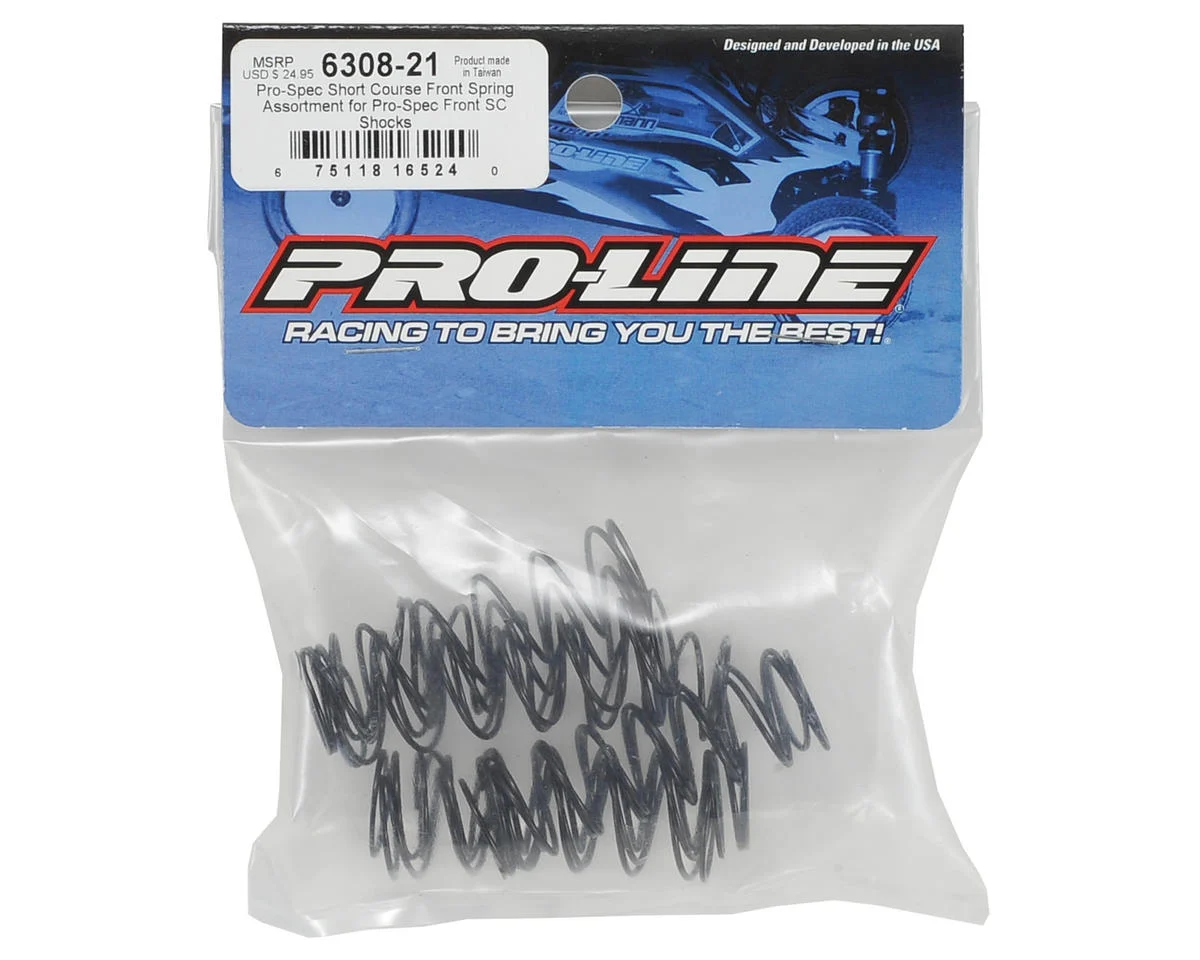 ProLine SC Front Spring Assort Fr SC Shock 603800 630830 4 ProLine SC Front Spring Assort Fr SC Shock 603800 630830 - Image 2