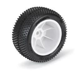 ProLine Prism Carpet Tires MTD White Mini-B Rear -TIRES & WHEELS And RC PARTS Sales pro8297 13 4