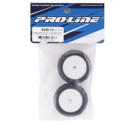 ProLine Wedge Carpet Tires MTD White Mini-B Front 13 ProLine Wedge Carpet Tires MTD White Mini-B Front -TIRES & WHEELS And RC PARTS Sales pro8298 13 2