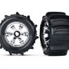 Traxxas Tires & wheels assembled glued Geode chrome wheels paddle tires foam inserts 2 -TIRES & WHEELS And RC PARTS Sales s l1600 12