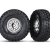Traxxas Tires & wheels assembled glued 1.9 chrome wheels Canyon Trail 4.6x1.9 tires -TIRES & WHEELS And RC PARTS Sales s l1600 13