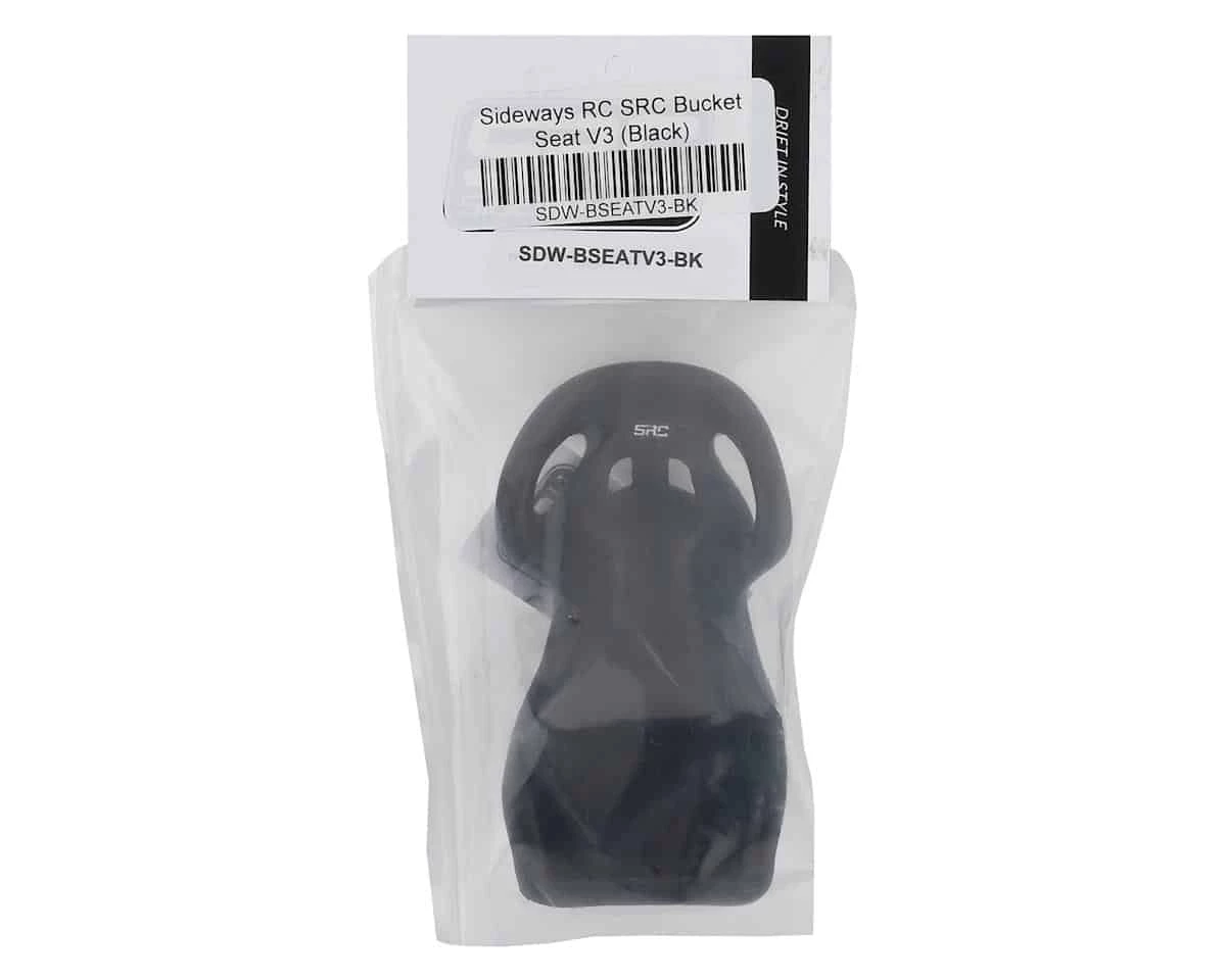 Sideways RC Scale Drift Bucket Seat V3 Black 4 Sideways RC Scale Drift Bucket Seat V3 Black - Image 2