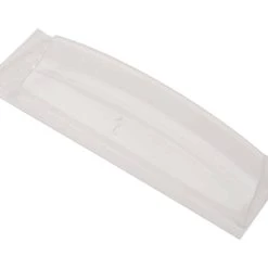 Sideways RC Scale Drift 130mm Ducktail Wing Clear Style 1