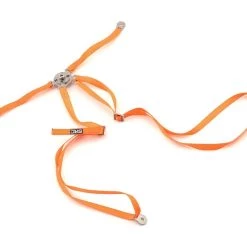 Sideways RC Scale Drift Bucket Seat Harness Orange