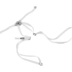 Sideways RC Scale Drift Bucket Seat Harness White