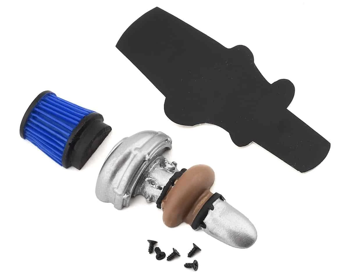 Sideways RC Scale Drift Half Turbo w/Cone Filter Blue 3 Sideways RC Scale Drift Half Turbo w/Cone Filter Blue