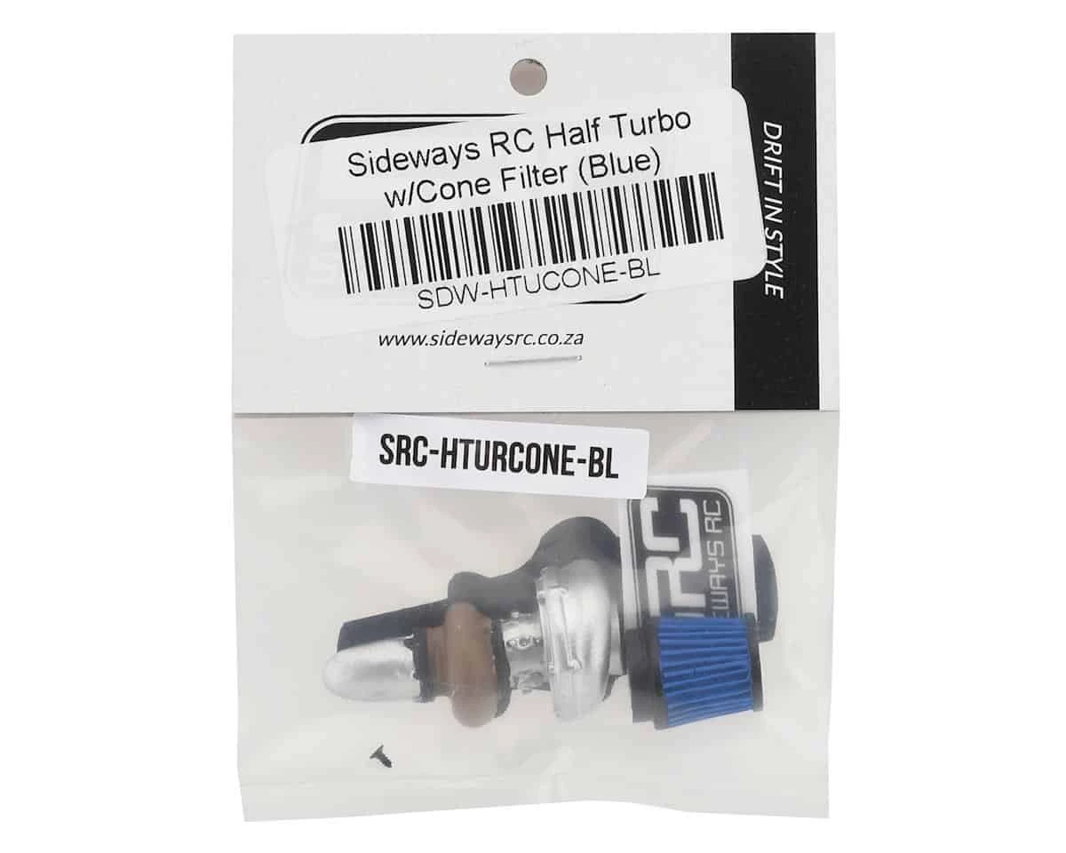 Sideways RC Scale Drift Half Turbo w/Cone Filter Blue 4 Sideways RC Scale Drift Half Turbo w/Cone Filter Blue - Image 2