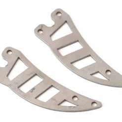 Sideways RC Scale Drift Custom Wing Mount Silver Style 2