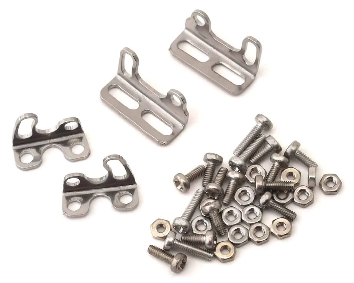 Sideways RC Scale Drift Custom Wing Mount Silver Style 3 4 Sideways RC Scale Drift Custom Wing Mount Silver Style 3 - Image 2