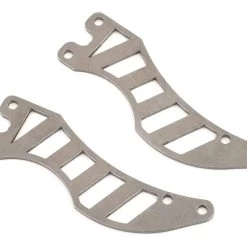 Sideways RC Scale Drift Custom Wing Mount Silver Style 6