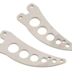 Sideways RC Scale Drift Custom Wing Mount Silver Style 7