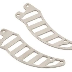 Sideways RC Scale Drift Custom Wing Mount Silver Style 9