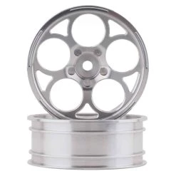 SSD 5 Hole Aluminum Front and Rear 2.2 Drag Racing Wheels Silver Set 4 -TIRES & WHEELS And RC PARTS Sales ssd00477