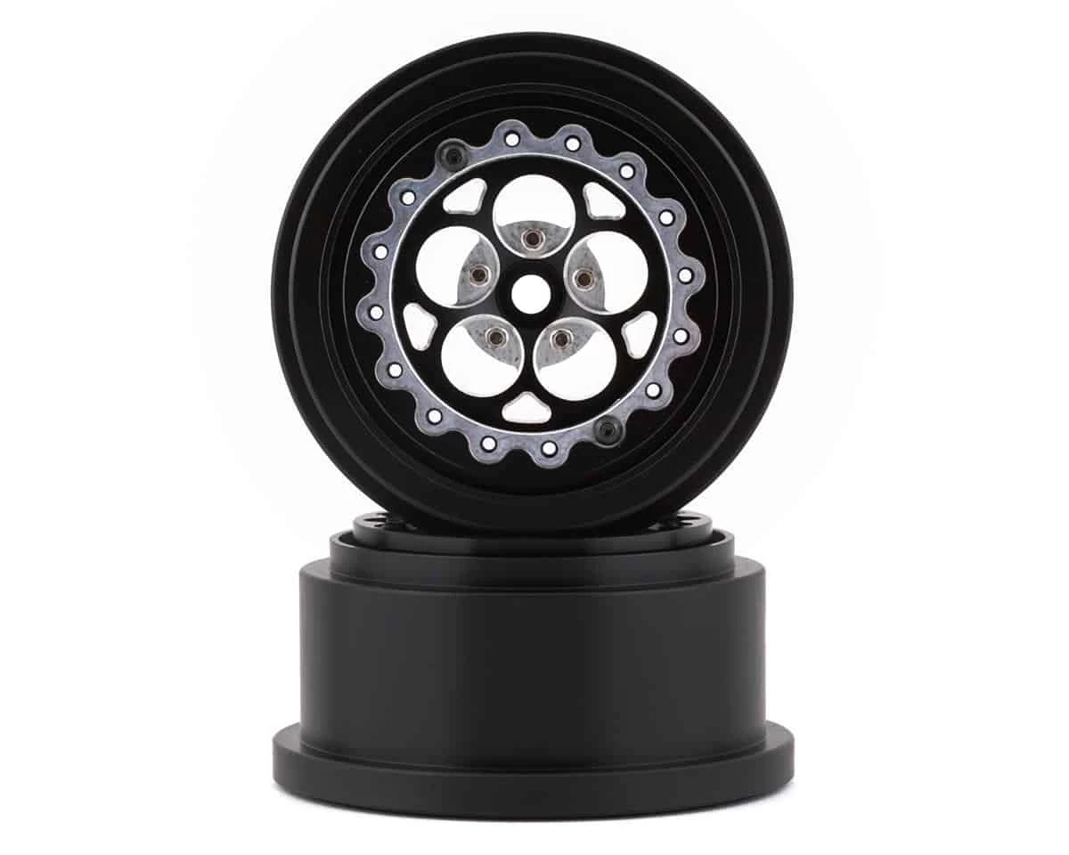 SSD 5 Hole Aluminum Front and Rear 2.2 Drag Racing Wheels Black Set 4 9 SSD 5 Hole Aluminum Front and Rear 2.2 Drag Racing Wheels Black Set 4 - Image 7