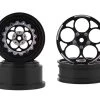 SSD 5 Hole Aluminum Front and Rear 2.2 Drag Racing Wheels Black Set 4 -TIRES & WHEELS And RC PARTS Sales ssd00489set
