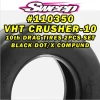 Sweep 10th Drag VHT Crusher-10 Belted tire Black dot 2pc set -TIRES & WHEELS And RC PARTS Sales sweep1