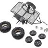 Yeah Racing 1/10 Scale Aluminum Leaf Spring Hitch Mount Crawler Trailer -TIRES & WHEELS And RC PARTS Sales yea ya 0405