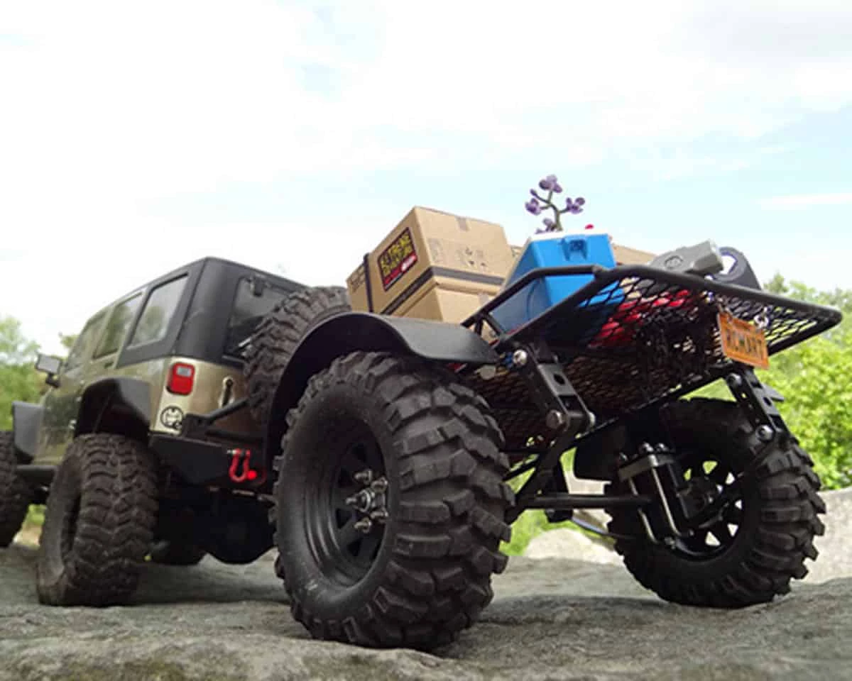 Yeah Racing 1/10 Scale Aluminum Leaf Spring Hitch Mount Crawler Trailer 5 Yeah Racing 1/10 Scale Aluminum Leaf Spring Hitch Mount Crawler Trailer - Image 3