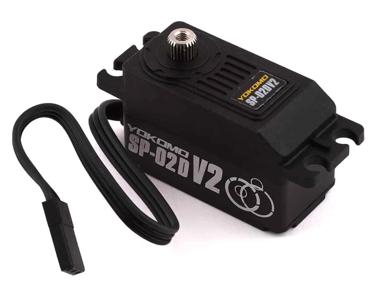 Yokomo SP-02D V2 RWD Digital Low Profile Drift Servo 3 Yokomo SP-02D V2 RWD Digital Low Profile Drift Servo